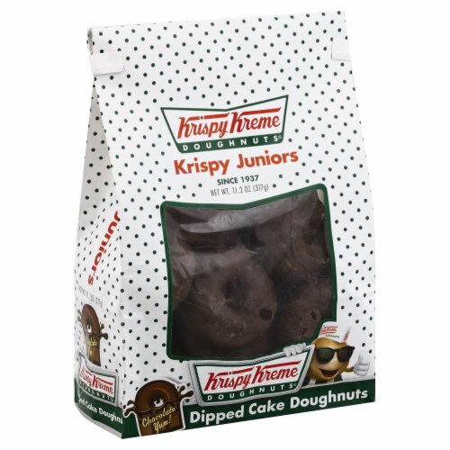 Krispy Kreme Dipped Cake Doughnuts Perspective: front