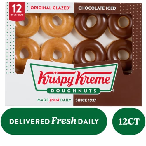 Krispy Kreme® Original Glazed & Chocolate Doughnuts