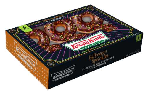Krispy Kreme® Halloween Sprinkles Doughnuts Perspective: front