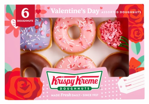 Krispy Kreme® Doughnuts Valentine's Sprinkles Perspective: front