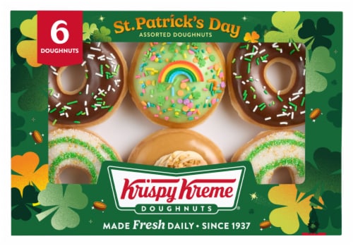 Krispy Kreme "Taste O' Luck" Doughnuts Collection Perspective: front