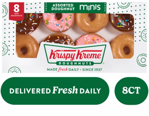 Krispy Kreme Assorted Minis Doughnuts