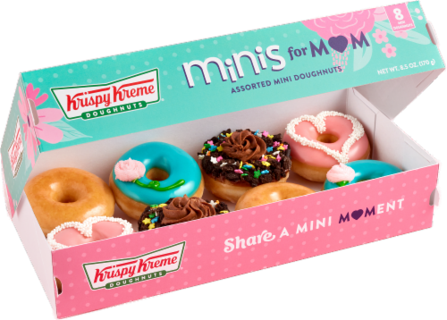 Krispy Kreme® Minis for Mom Assorted Mini Doughnuts Perspective: front