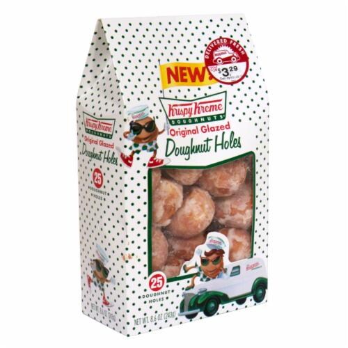 Krispy Kreme Glazed Donut Holes Perspective: front