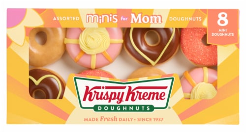 Minis for Mom Assorted Doughnuts Collection Perspective: front