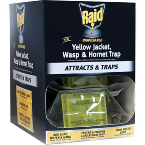 Raid® Disposable Yellow Jacket Wasp & Hornet Trap, 0.34 oz - Gerbes Super  Markets