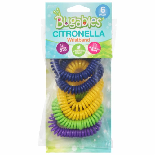 Bugables® Citronella Wristbands Perspective: front