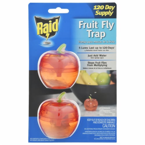 Rescue Reusable Fruit Fly Trap FFTR-BB4, 1 - Kroger