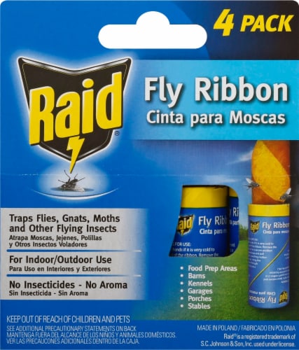 Raid Fly Ribbon, 10 Pack - 10 pack