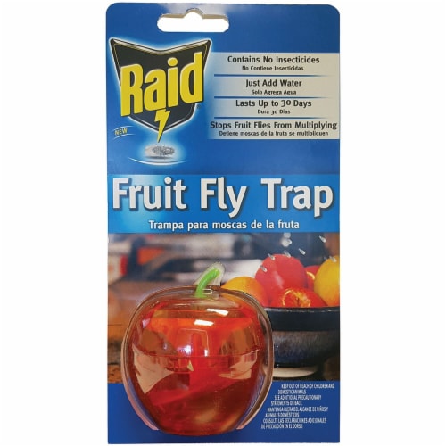 Raid® Apple Fruit Fly Trap Perspective: front