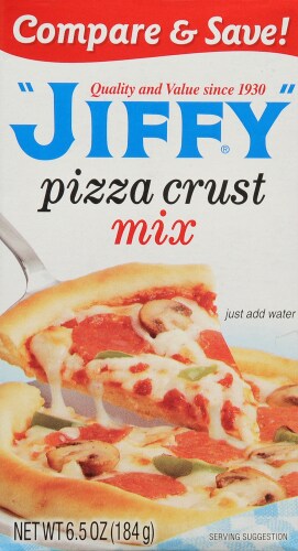 Jiffy® Pizza Crust Mix Perspective: front
