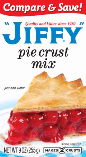 Jiffy Pie Crust Mix Perspective: front