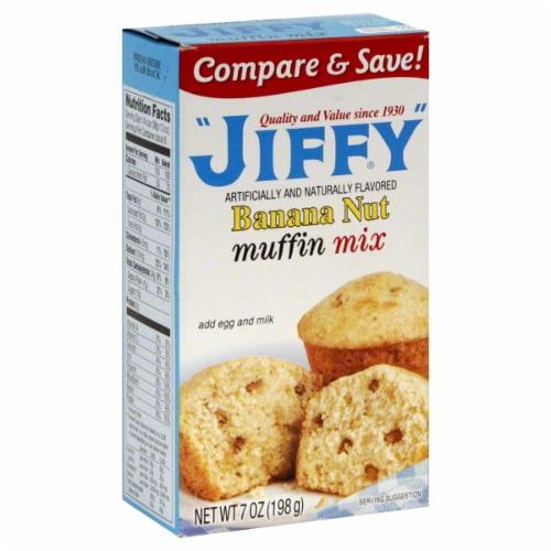 Jiffy Banana Nut Muffin Mix Perspective: front