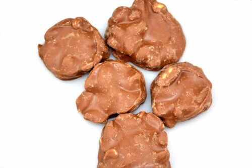 Torn & Glasser Milk Chocolate Peanut Clusters Perspective: front