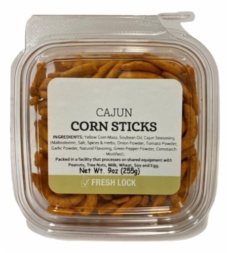 Torn & Glasser Cajun Corn Sticks, 9 oz - Kroger