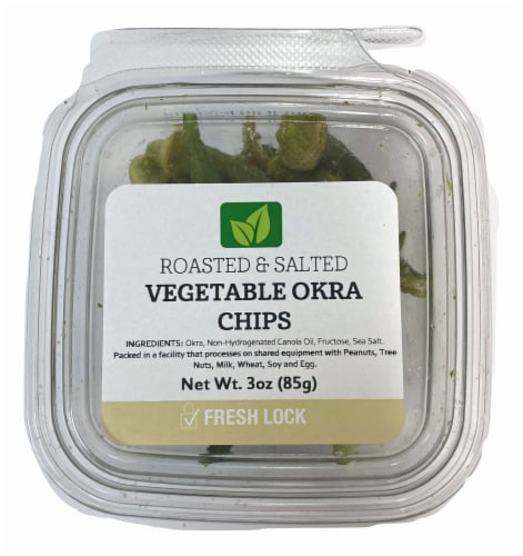 Salted Vegetable Okra Chips