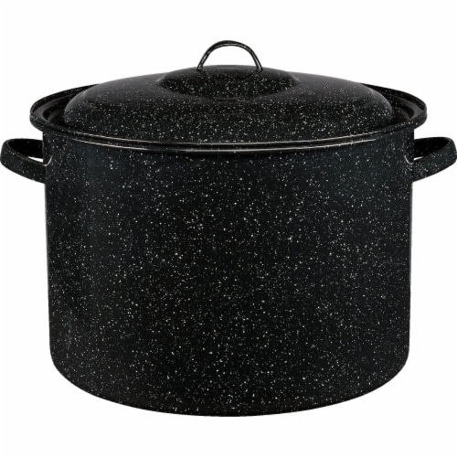 GraniteWare 21 Qt. Stockpot 307117 Perspective: front