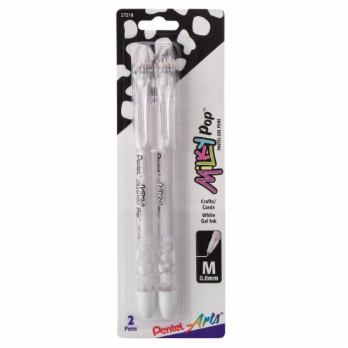Pentel Arts® Milky Pop™ Pastel Gel Pens Perspective: front