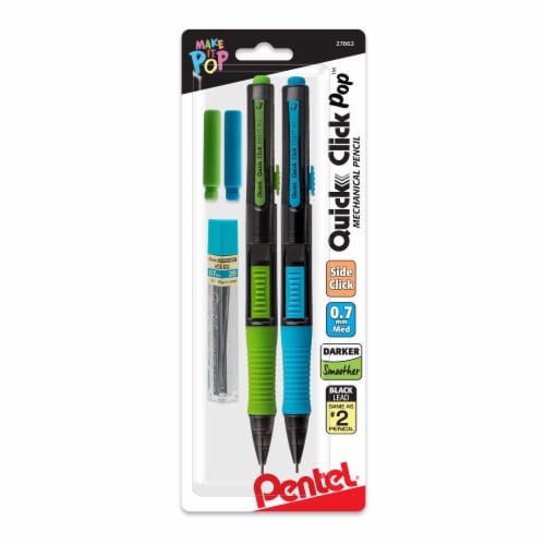 Pentel Quick Click Pop Mechanical Pencils Perspective: front