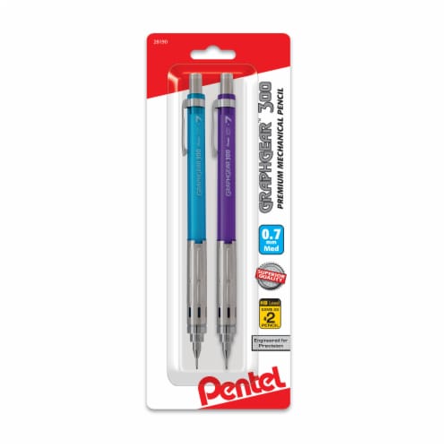Pentel GraphGear™ 300 0.7mm Mechanical Drafting Pencils Perspective: front