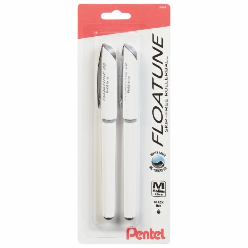Pentel Floatune Rollerball Pen - Black Perspective: front