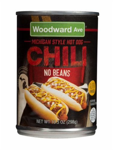 Woodward Ave® Michigan Style No Beans Hot Dog Chili Perspective: front