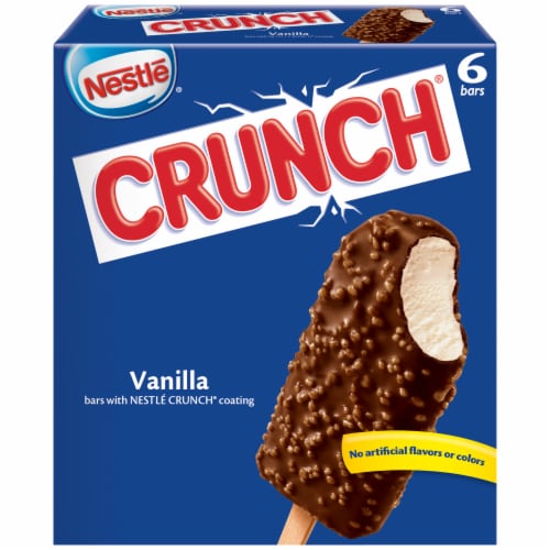 Nestle Crunch Ice Cream Bars, 6 ct - Foods Co.