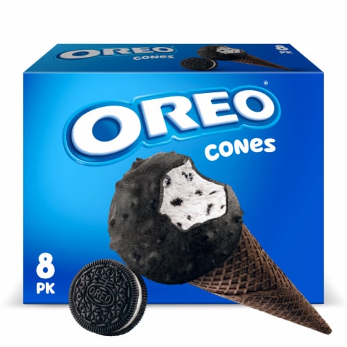 Oreo® Ice Cream Cones, 8 ct - Mariano’s