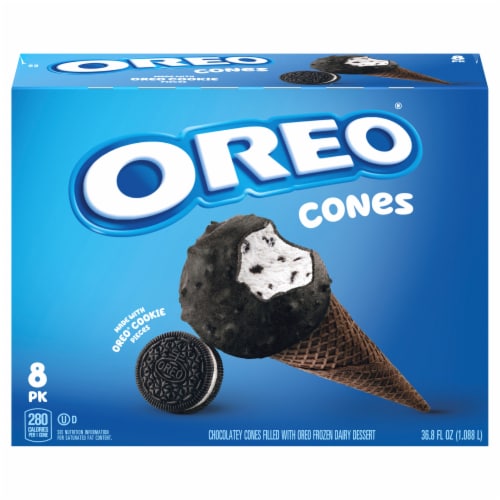 Oreo® Ice Cream Cones Perspective: front