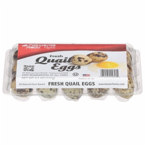 Manchester Farms Quail Eggs Perspective: front