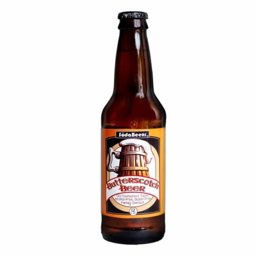 Apple Beer Butterscotch Beer Soda Perspective: front