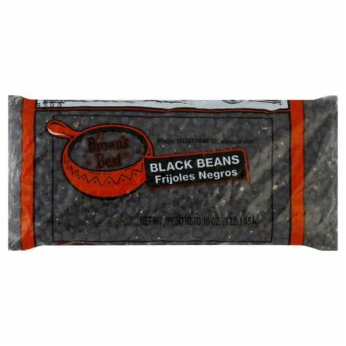 Browns Best Black Beans Perspective: front