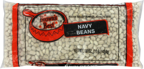 Brown's Best Navy Beans Perspective: front