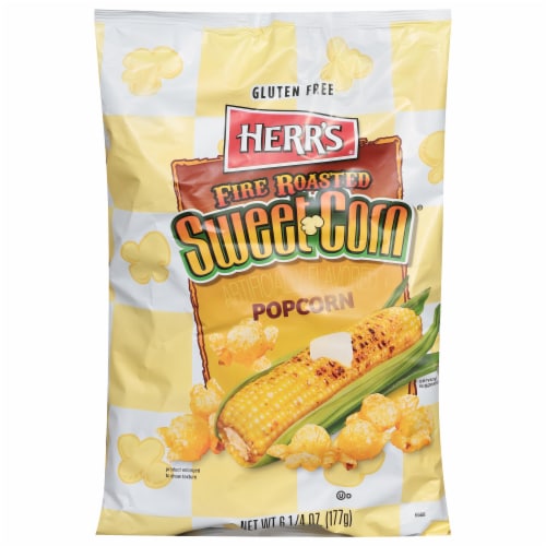 Herr's® Fire Roasted Sweet Corn Popcorn Perspective: front
