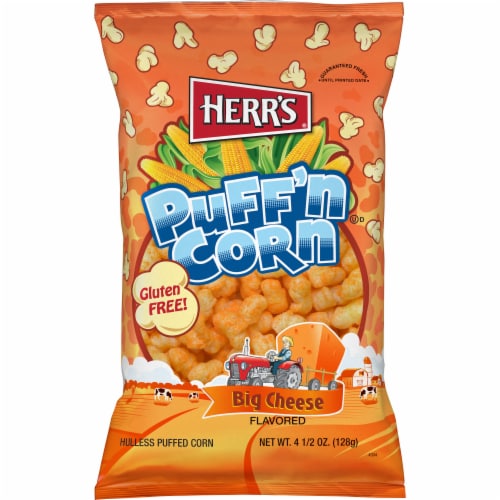 Herr's® Big Cheese Puff'n Corn Perspective: front
