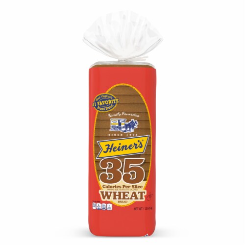 Heiner's 35 Cal Wheat Round Top Bread Perspective: front