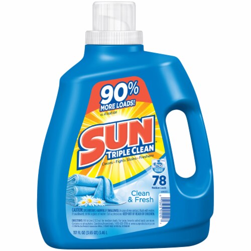 Sun Clean & Fresh Triple Clean Liquid Detergent, 117 fl oz Ralphs