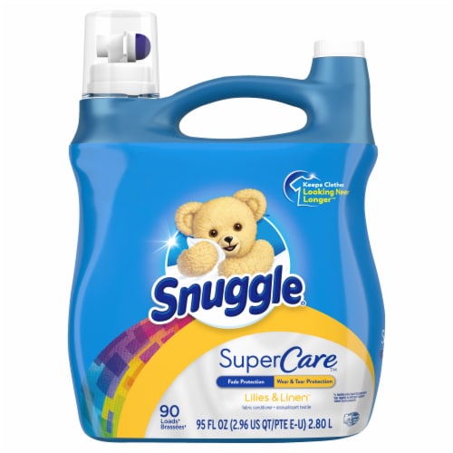 Snuggle® SuperCare™ Lilies & Linen Fabric Conditioner Perspective: front
