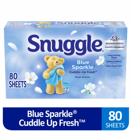 Snuggle® Blue Sparkle Fabric Softener Dryer Sheets