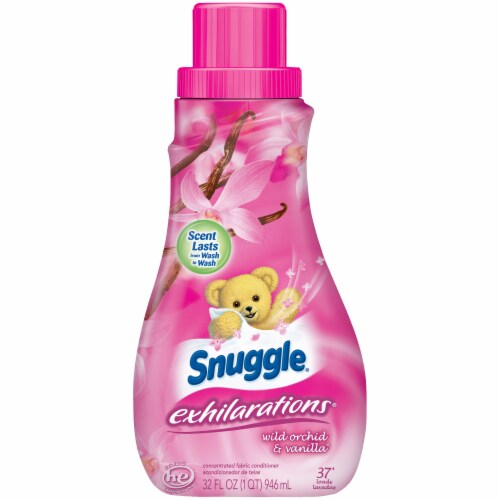 Snuggle Wild Orchid & Vanilla Fabric Softener Perspective: front