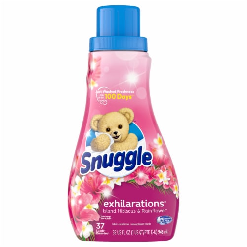 Snuggle Exhilarations Island Hibiscus & Rainflower Fabric Softener Perspective: front