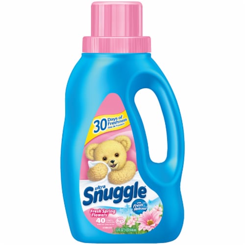 Snuggle Fresh Spring Flowers Fabric Softener Perspective: front
