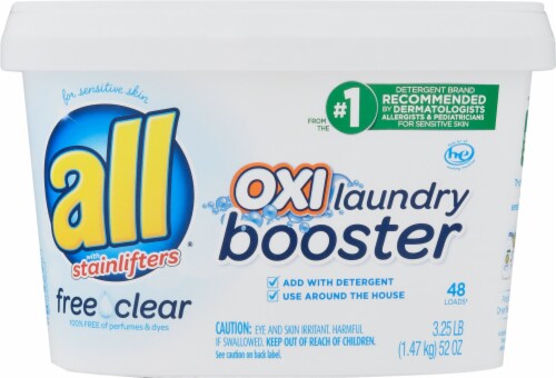All Oxi Free Clear Booster Stain Remover Perspective: front