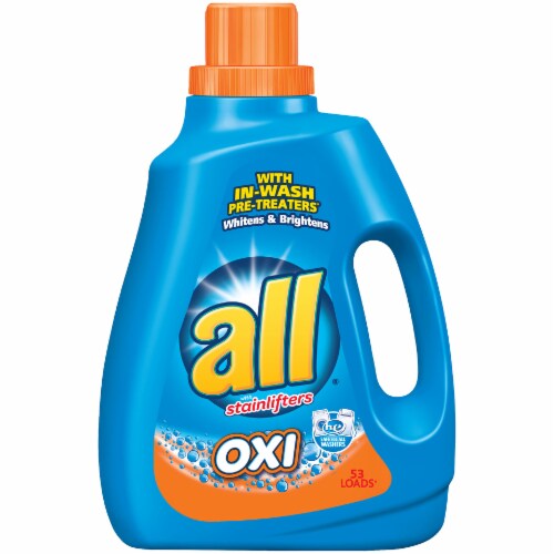 All with Stainlifters Oxi Liquid Laundry Detergent Perspective: front
