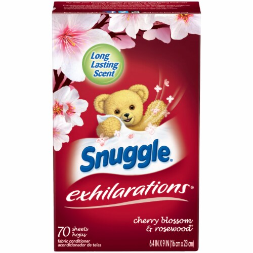 Snuggle Exhilarations Cherry Blossom & Rosewood Fabric Softener Perspective: front
