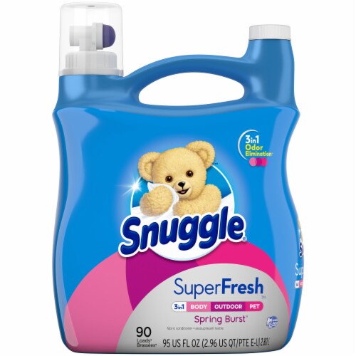 Snuggle® Superfresh™ Spring Burst Fabric Softener Perspective: front