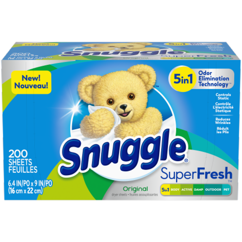 Snuggle® Plus Superfresh Fabric Conditioner Sheets Perspective: front