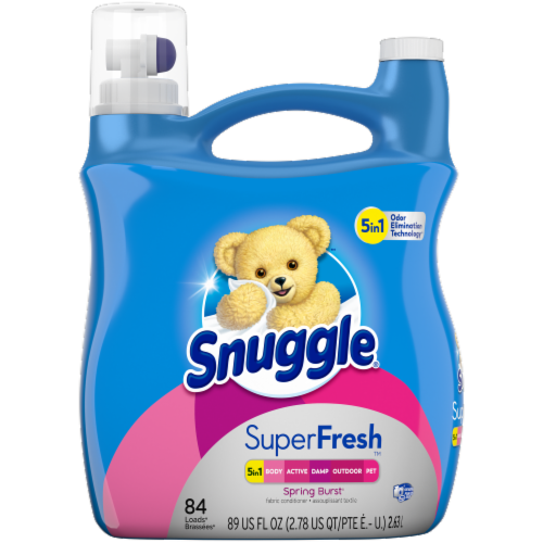 Snuggle® SuperFresh Spring Burst Liquid Fabric Softener Perspective: front