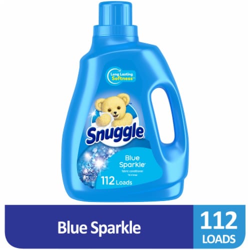 Snuggle® Blue Sparkle® Original Scent Liquid Fabric Softener Perspective: front