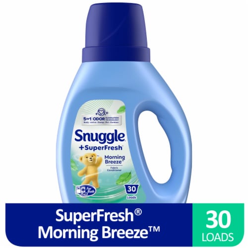 Snuggle® Morning Breeze™ Scent SuperFresh® Fabric Conditionder Perspective: front